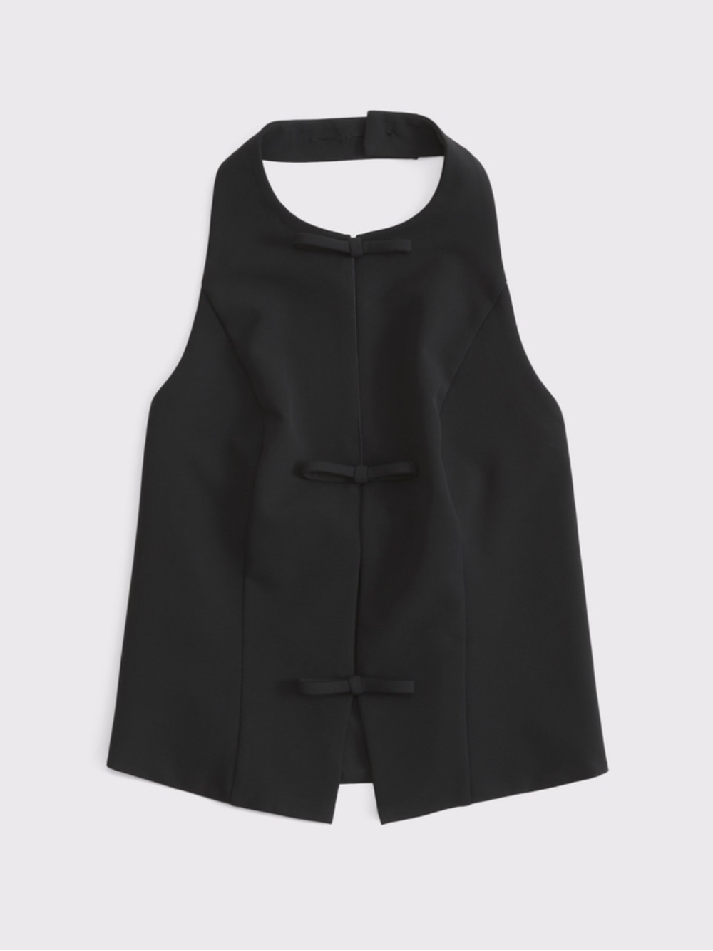 Abercrombie Bow Tie-Front Halter Top